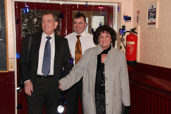 Shirley with Dionne's Dad Al and brother Derek